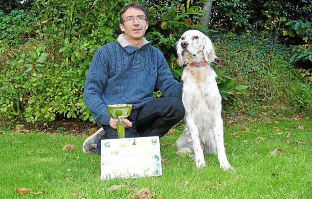 Des Sous Bois Des Avens - GUIBBS en vedette au concours St Hubert des Côtes d'Armor 2015